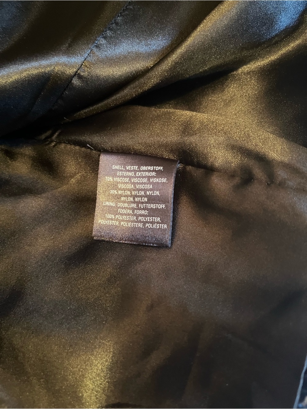 NWT Anthropologie size 12 velvet blazer in black floral pattern - Picture 12 of 12